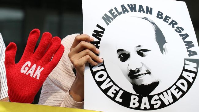 Surat Terbuka Aktivis ICW untuk Presiden soal Teror Novel