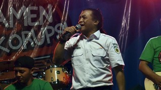 Didi Kempot 'Belajar' Jazz di Festival Jazz Gunung 2019