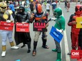 Dengan Memakai Sandal, Deadpool Turun Tangan Lindungi KPK