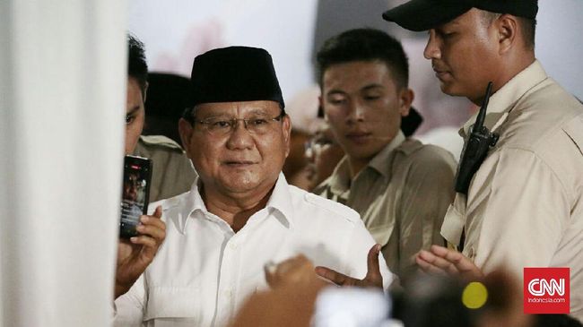 Prabowo Ungkap Maksud Ucapan Indonesia Bubar 2030