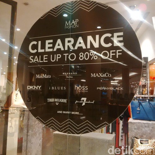 DKNY Hingga Max Mara Diskon 80% di Gandaria City DKNY Hingga Max Mara Diskon 80% di Gandaria City