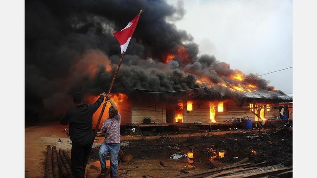 'Selamatkan Merah Putih' Jadi Foto Jurnalistik Terbaik 2017