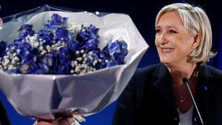 Hampir Separuh dari Dukungan Le Pen Berasal dari Pemuda