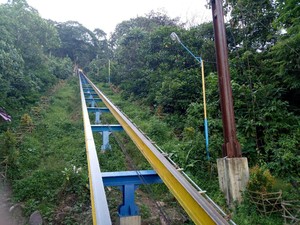 Kereta Miring di Bukit Sulap Lubuklinggau Segera Beroperasi Kembali