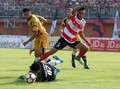 Penalti Gagal, Madura United vs Bhayangkara FC Masih Imbang