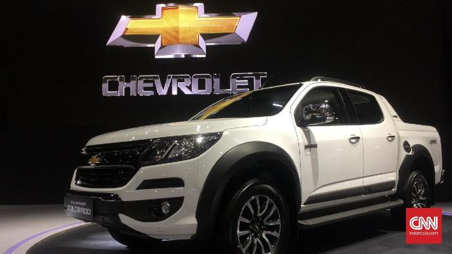 Kejutan Double  Cabin  Chevrolet  Colorado  di IIMS 2021