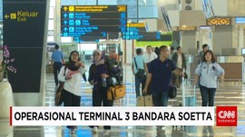 1 Mei Penerbangan Internasional Perdana di Terminal 3 Soetta