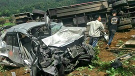 Korban Luka Kecelakaan Ciloto 47 Orang