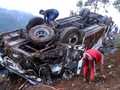 Bus Pariwisata Masuk Jurang di Sukabumi, 17 Orang Tewas
