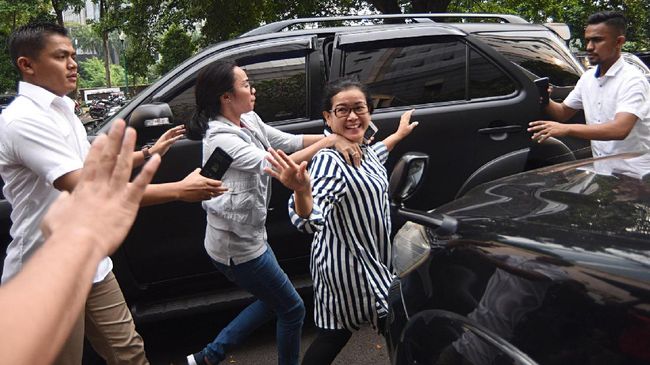KPK Tahan Miryam S Haryani di Rutan Jakarta Timur
