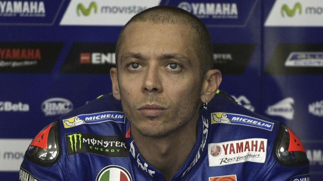 Valentino Rossi Rayakan 25 Tahun Berkarier di Grand Prix
