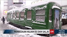 Perbedaan Antara Hujan Es dan Salju