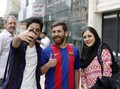 FOTO: Gerak-gerik Pemuda Iran yang Mirip Messi