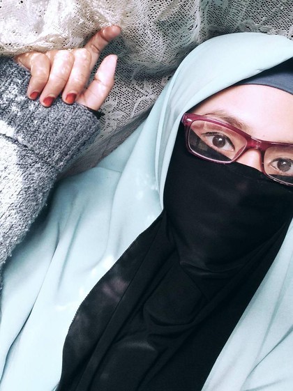 Foto: Gaya Hijab Bercadar Remaja Bogor yang Populer Instagram, Ranti Amalia Foto: Gaya Hijab Bercadar Remaja Bogor yang Populer Instagram, Ranti Amalia