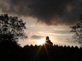Pelepasan Lampion dalam Ritual Waisak di Candi Borobudur
