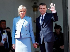 Istrinya Disebut Terlahir Pria, Macron Sewa Detektif Usut Influencer AS
