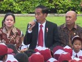 Aksi Dongeng Jokowi untuk Anak Indonesia di Istana