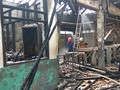 Kondisi Stasiun Klender Pasca Kebakaran