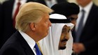 Trump Bahas Kerja Sama Ekonomi dengan Raja Salman