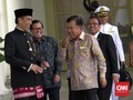 Gelak Tawa Jokowi-JK di Istana Bogor Tepis Isu Renggang