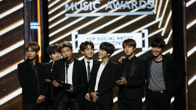 BTS Kembali Kuasai Tangga Album di Amerika Serikat