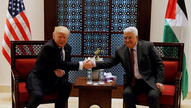 Bincang Trump-Abbas sebelum Yerusalem Diakui Ibu Kota Israel