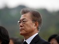 Moon Jae-in Tiba di Perbatasan, Siap Sambut Kim Jong-un