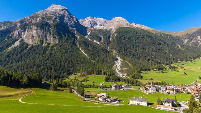 Saking Indahnya Desa Bergun di Swiss  Terlarang untuk Difoto