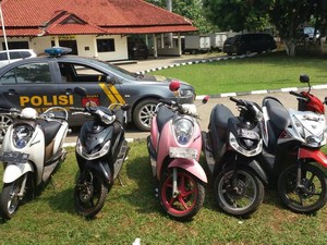 Polresta Sleman Rilis 51 Motor Curian, Berikut Daftar Lengkapnya