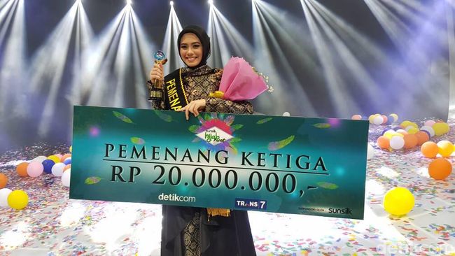 Tamara, Adik Rachel Maryam Tak Sangka Jadi Juara 3 Sunsilk 