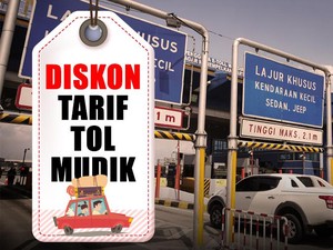 Daftar Ruas Tol yang Diskon 20% buat Mudik Lebaran, Lengkap dengan Jadwalnya