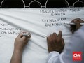 Massa Aksi Bela Ulama 96 Teken Petisi Tolak Kriminalisasi