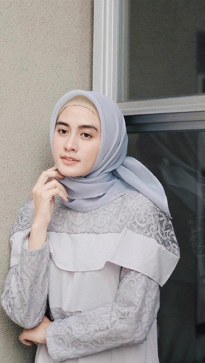 Foto: 10 Penampilan Selebgram dengan Organza Hijab yang 