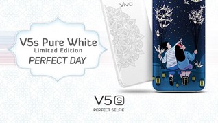 Vivo V5s Pure White Limited Edition Resmi Dirilis Hari Ini