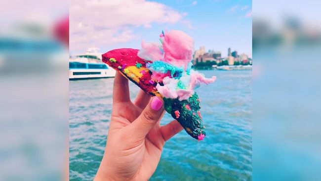 Tren Pizza Unicorn, Manis Dilihat tapi Dibenci Netizen