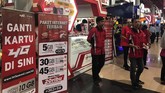Serta layanan gratis upgrade uSIM 4G LTE dengan bonus kuota data 10GB melalui petugas layanan self service ATM MyGraPARI.