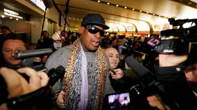 Dekati Korut, Dennis Rodman Diusulkan Tak Dihormati NBA Lagi