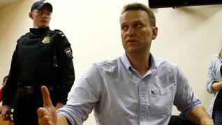 Serukan Protes, Oposisi Putin Kembali Dipenjara