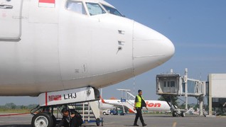 H-2 Lebaran, Bandara Adi Soemarmo di Solo Sepi