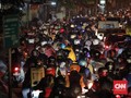 Jalur Pemudik Bersepeda Motor Dipecah di Pantura Karawang