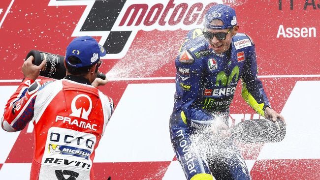 Schwantz: Rossi Menang Seri, Tapi Tak Juara Dunia MotoGP