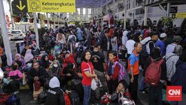 Musim Lebaran, 596.315 Penumpang Berangkat Dari Daop 8