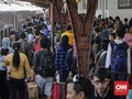 KAI Jakarta Layani 613 Ribu Penumpang di Natal dan Tahun Baru