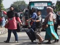Arus Balik di Terminal Kampung Rambutan Mulai Sepi
