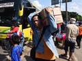 Penumpang Arus Balik Ramaikan Terminal Kampung Rambutan