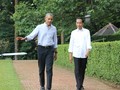 Pertemuan Singkat Jokowi dan Obama