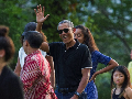 Obama Sebut Candi Borobudur Indah dan Damai