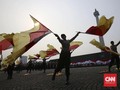 HUT Bhayangkara ke-71 Diisi Pesan Keberagaman Lewat Tarian
