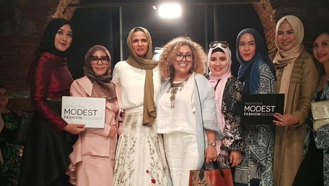 Pamer Hijab di Italia, Desainer Indonesia Berpotensi Raup 