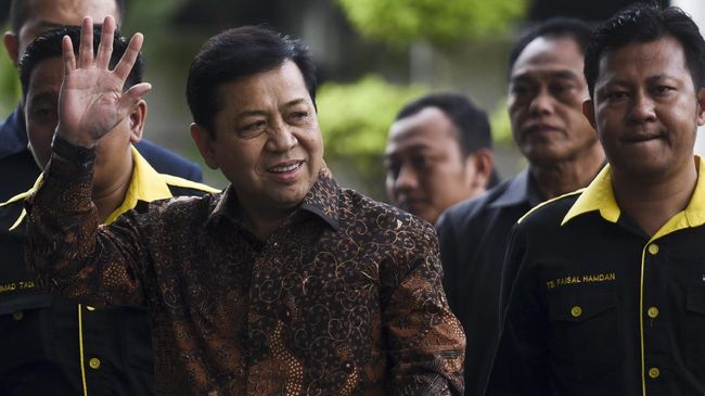 KPK Tetapkan Setya Novanto Tersangka Korupsi e-KTP